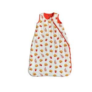 Free Birdees White Truffle Burgers & Fries Bamboo Sleep Bag